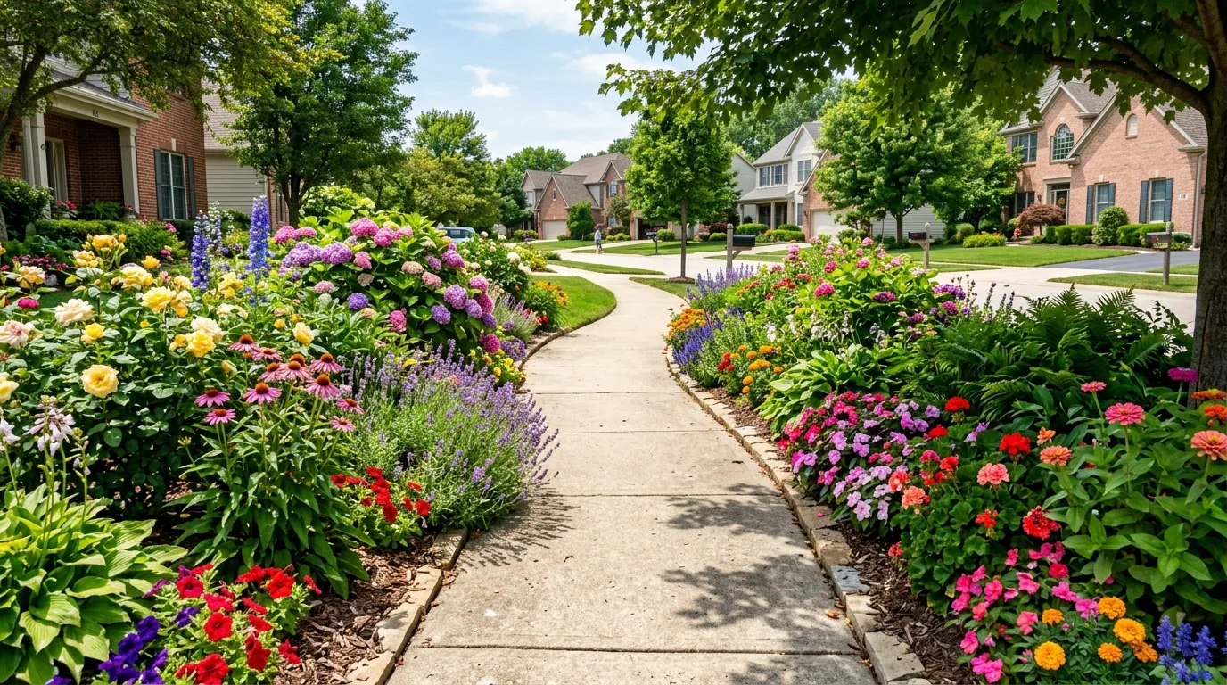 12 Sidewalk Landscaping Ideas to Upgrade Your Path